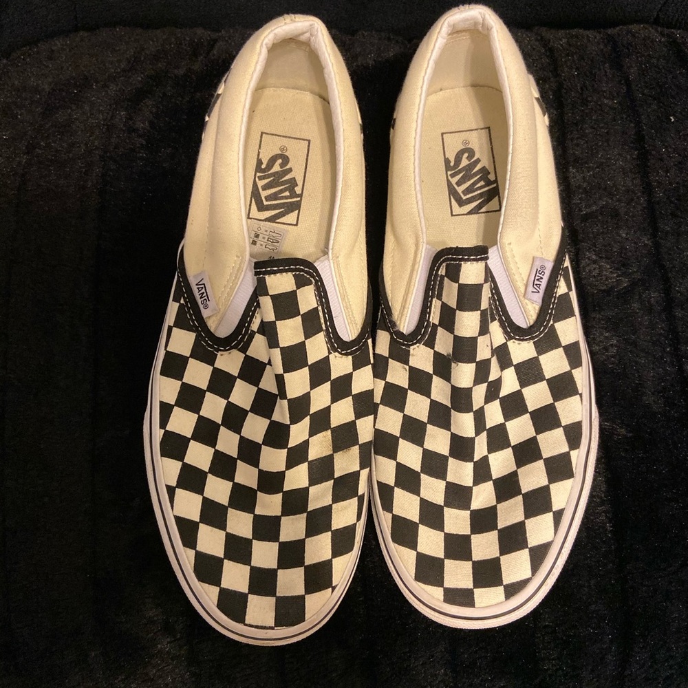Checkered vans